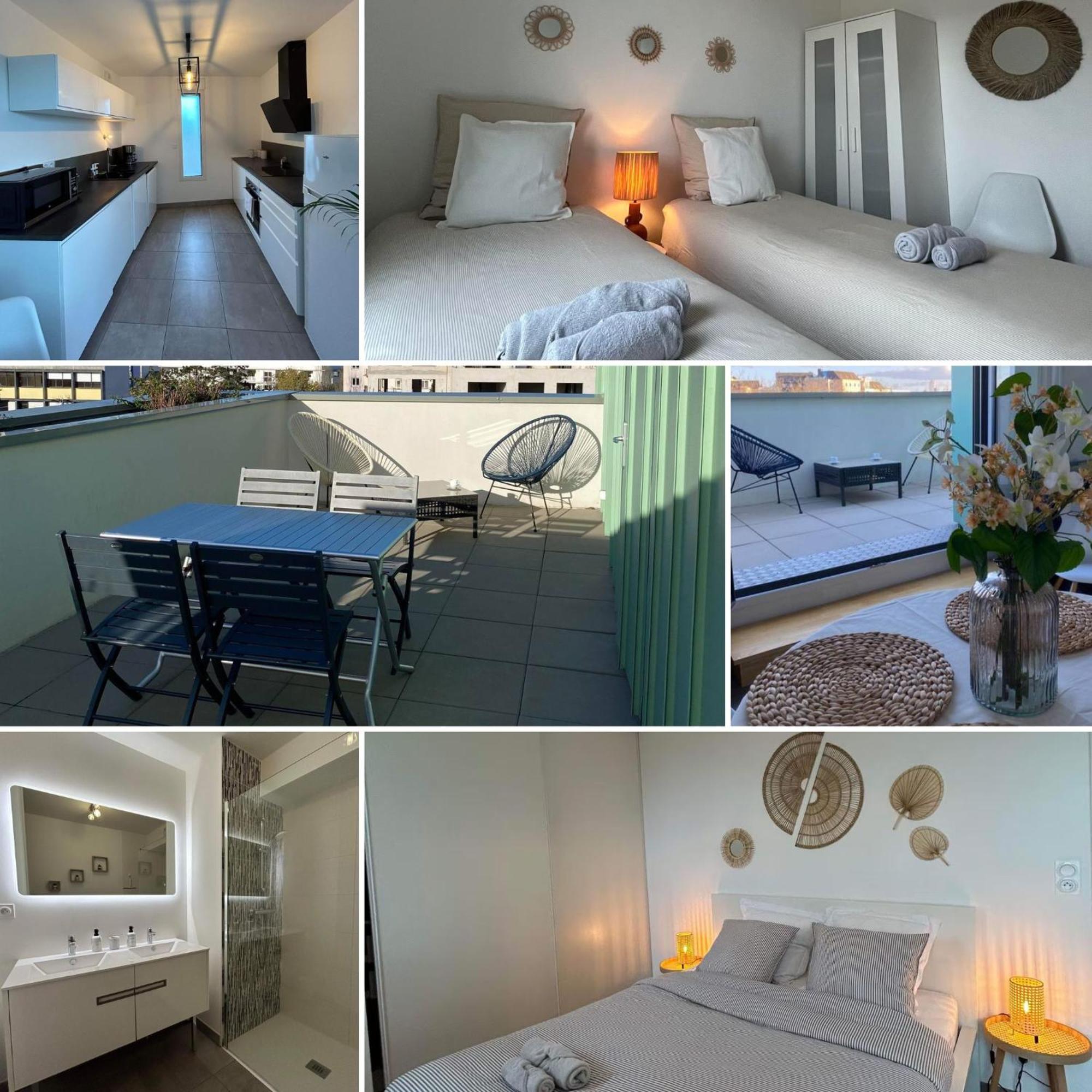 Les Terrasses De Saint Martin Appartement Rennes Buitenkant foto